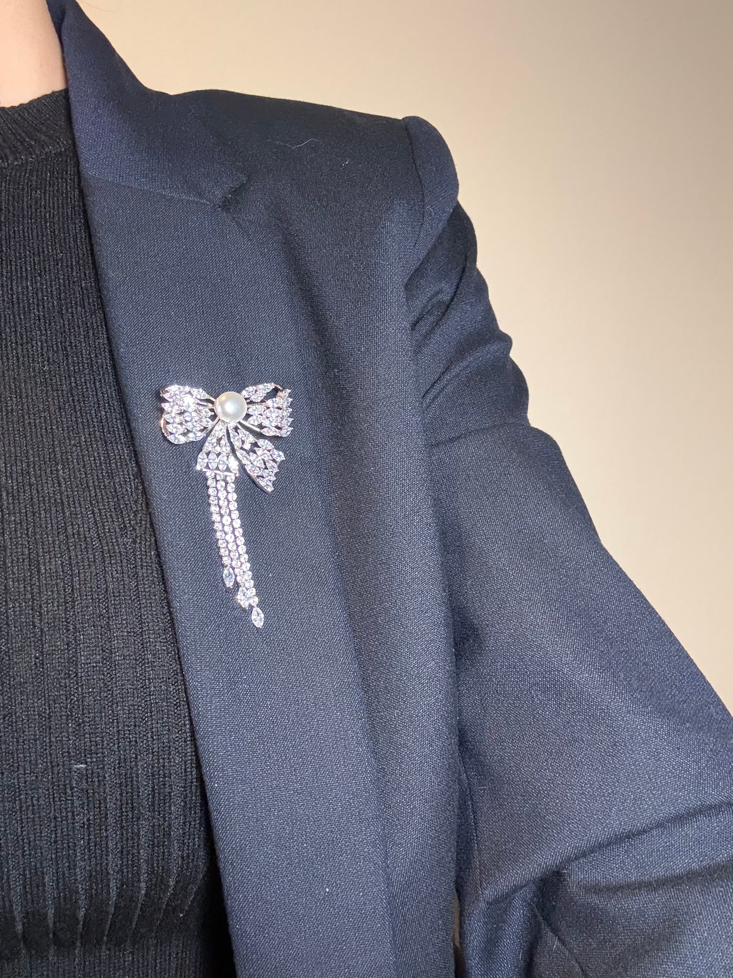 Ethereal Grace Bow Pin