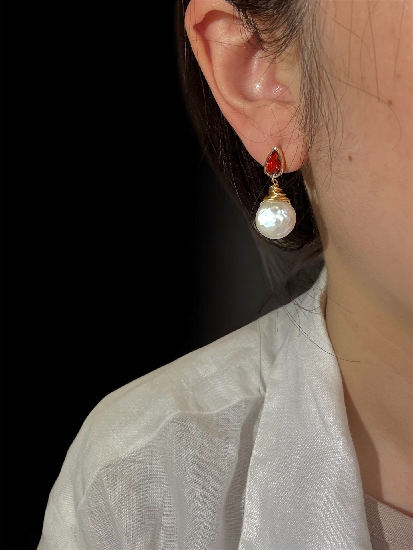 Ember Drop Earrings