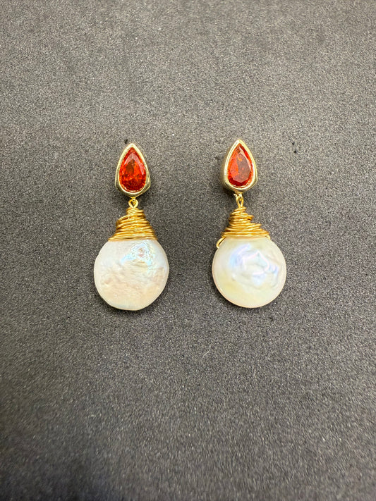 Boucles d'oreilles pendantes Ember