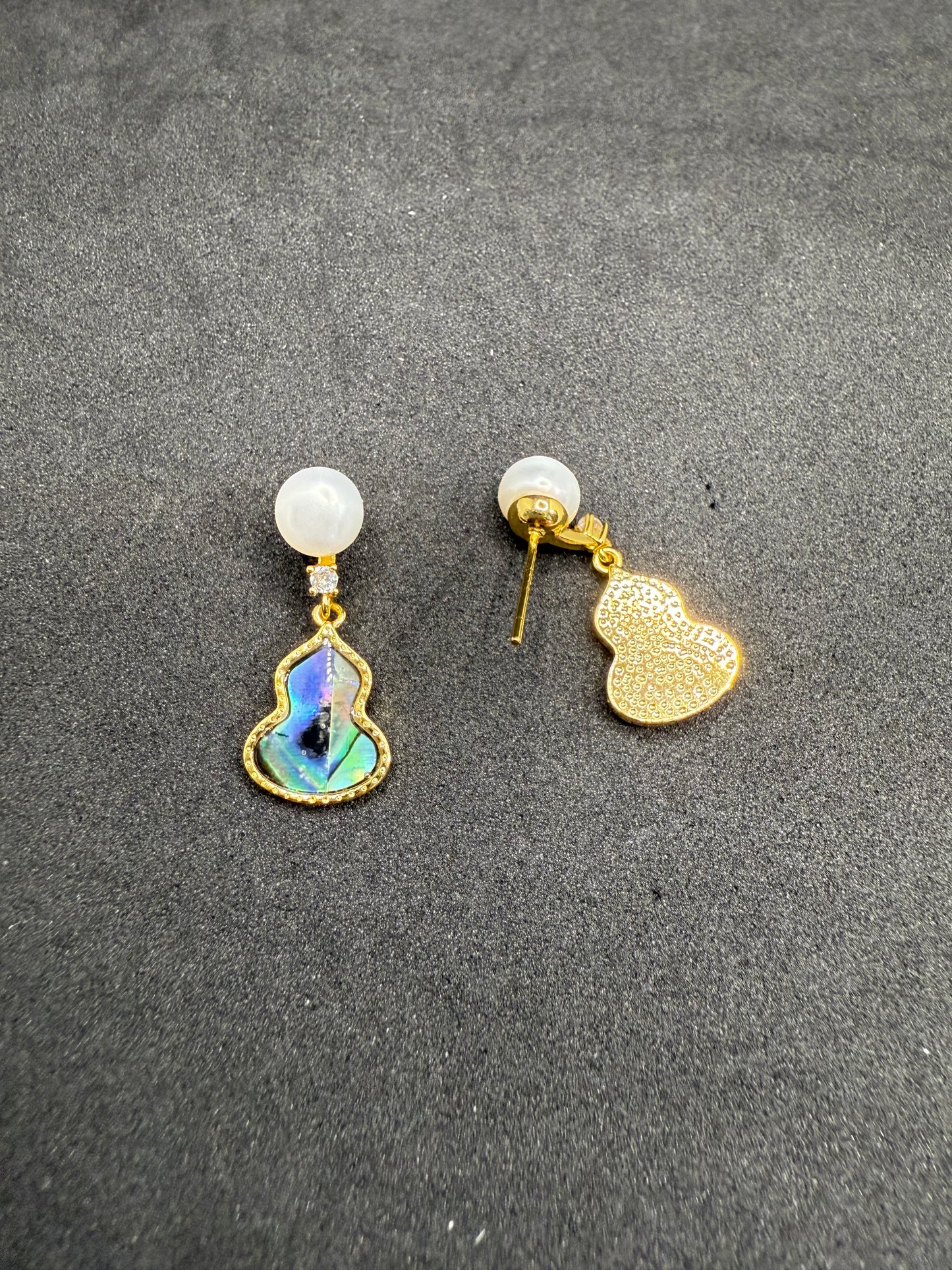 Ocean Gourd Earrings