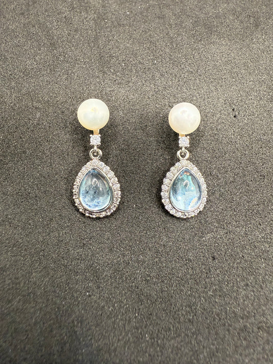 Boucles d'oreilles Blue Whisper