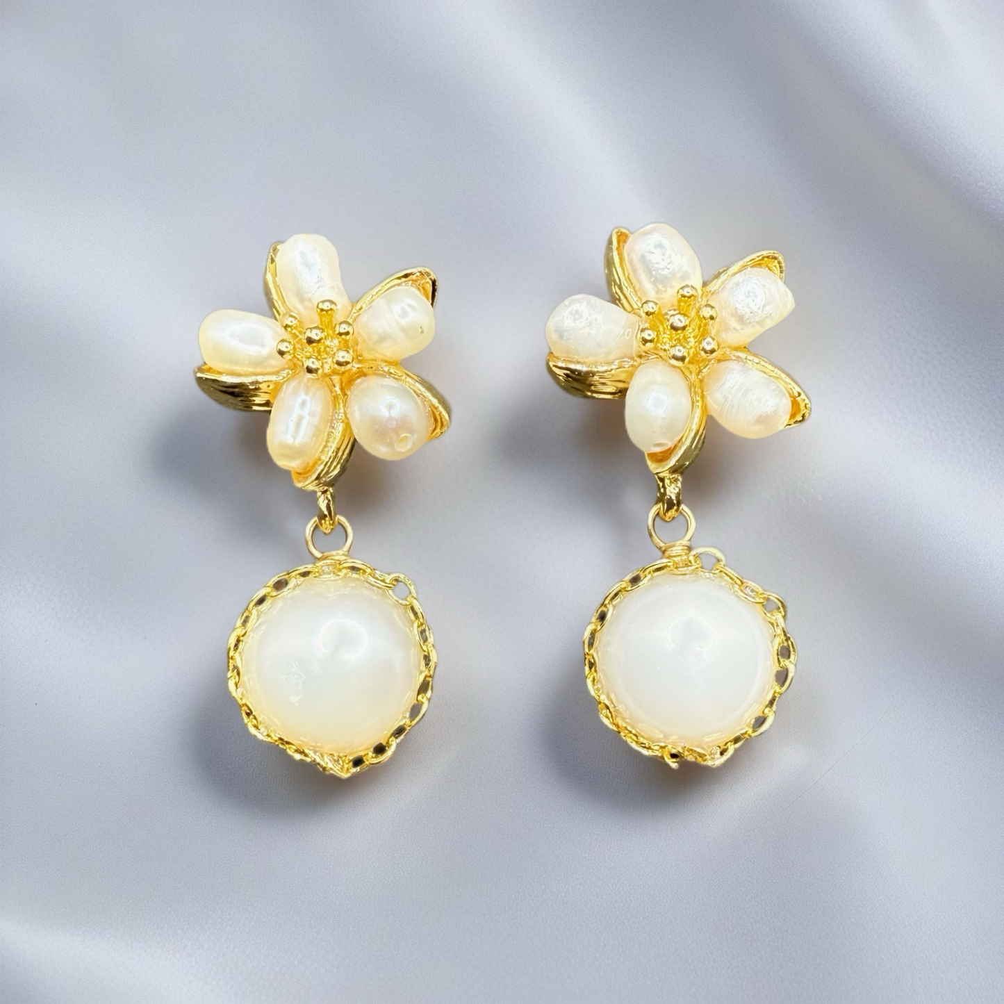 Blossom Pearl Earrings
