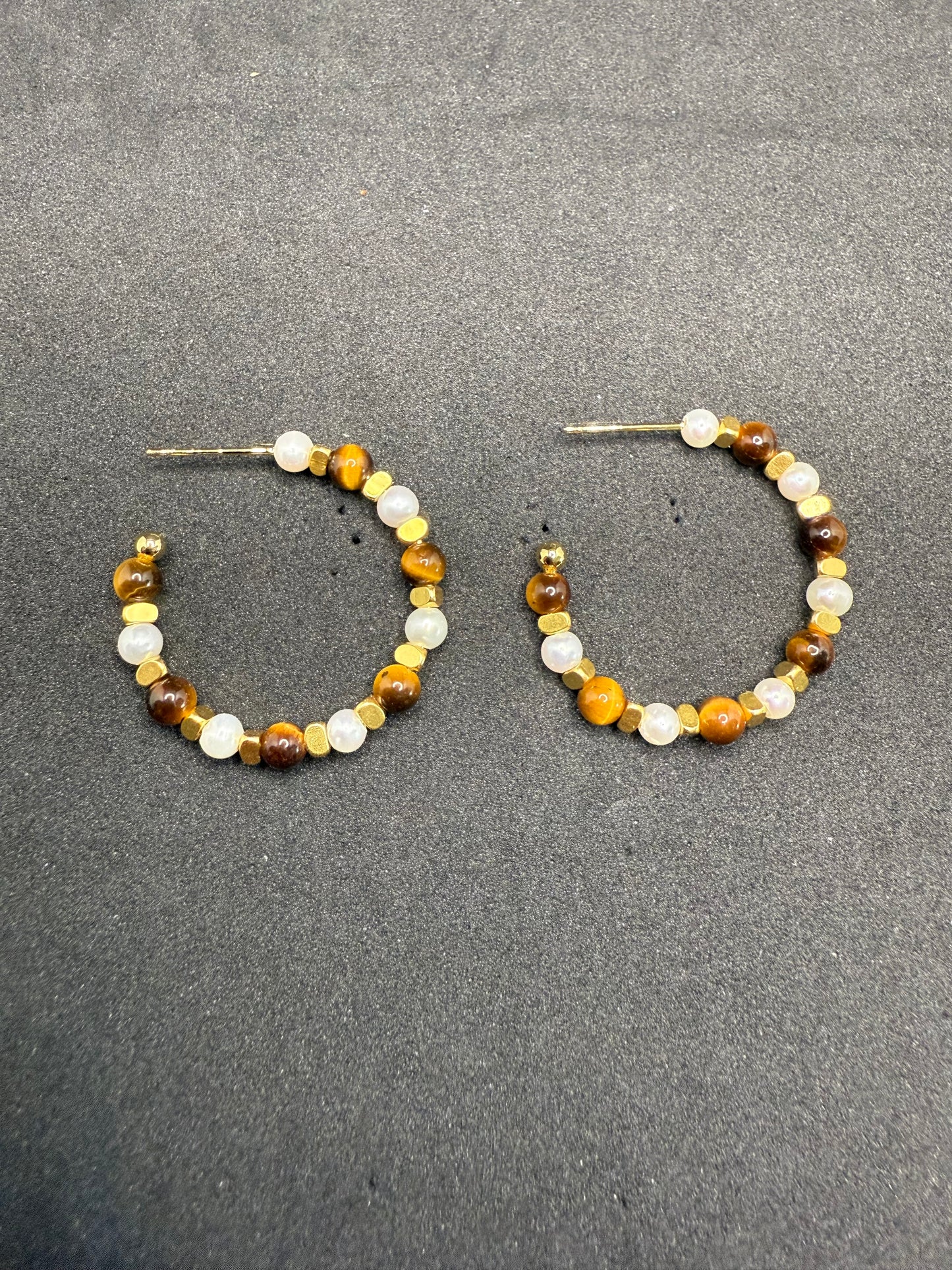 Earthlight Hoop Earrings