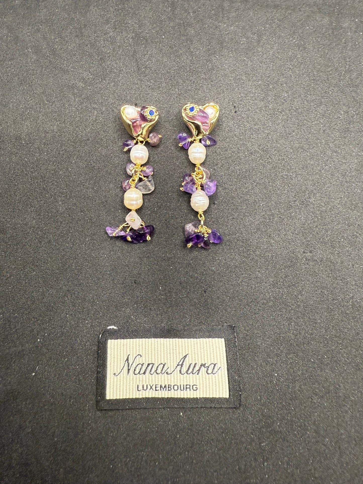 Twilight Amethyst Earrings