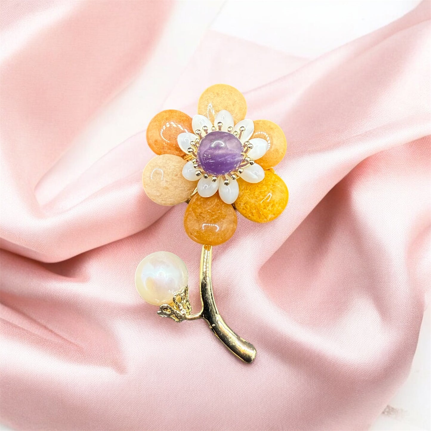 Ethereal Bloom Brooch