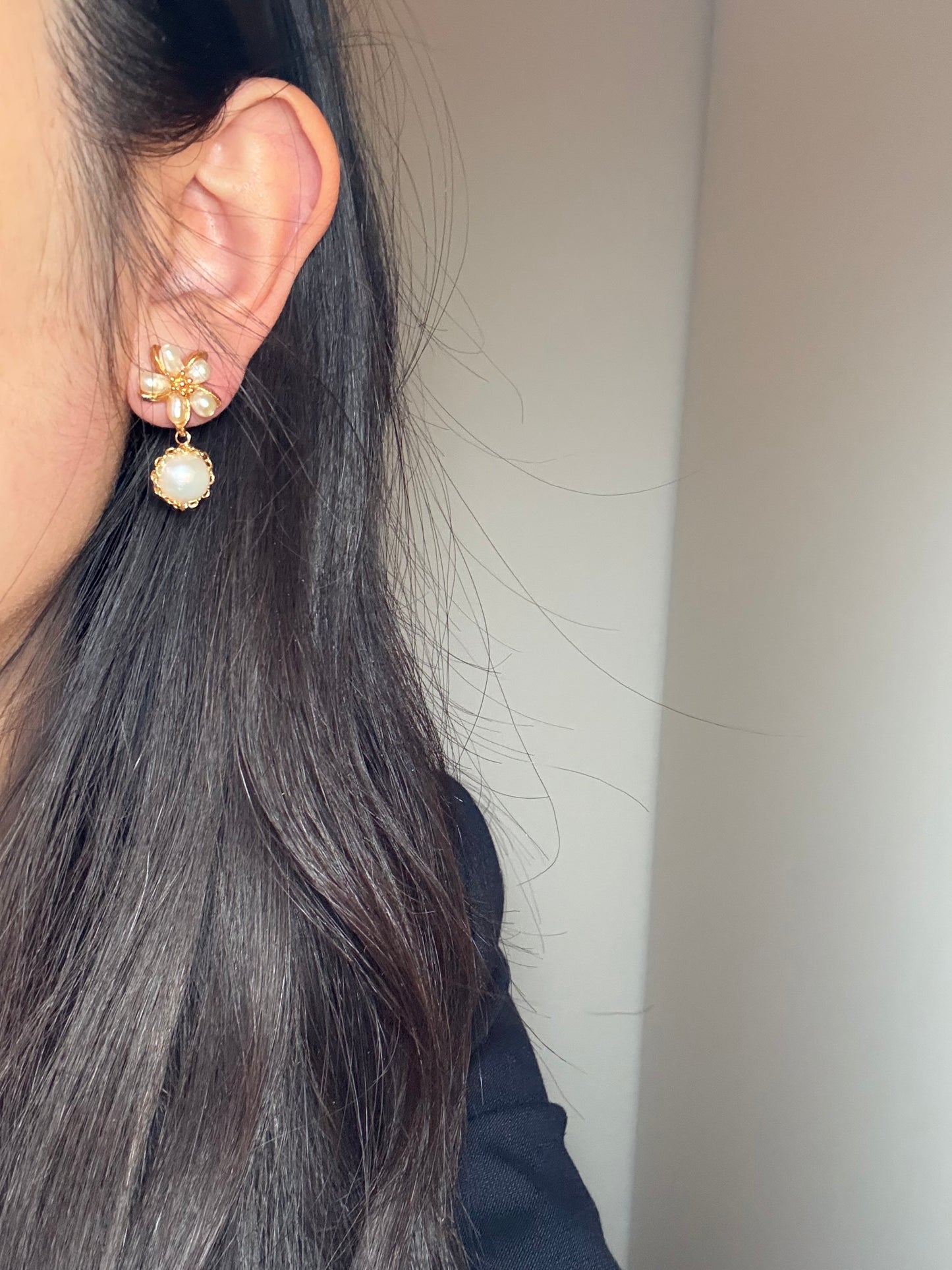 Blossom Pearl Earrings