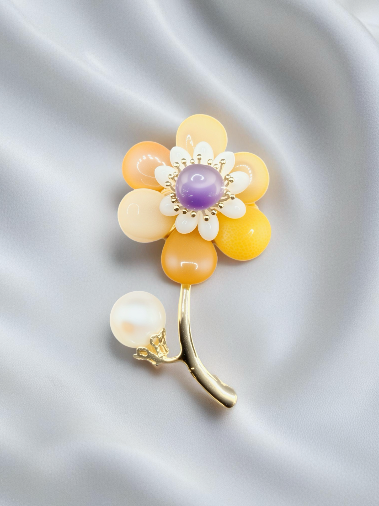 Ethereal Bloom Brooch
