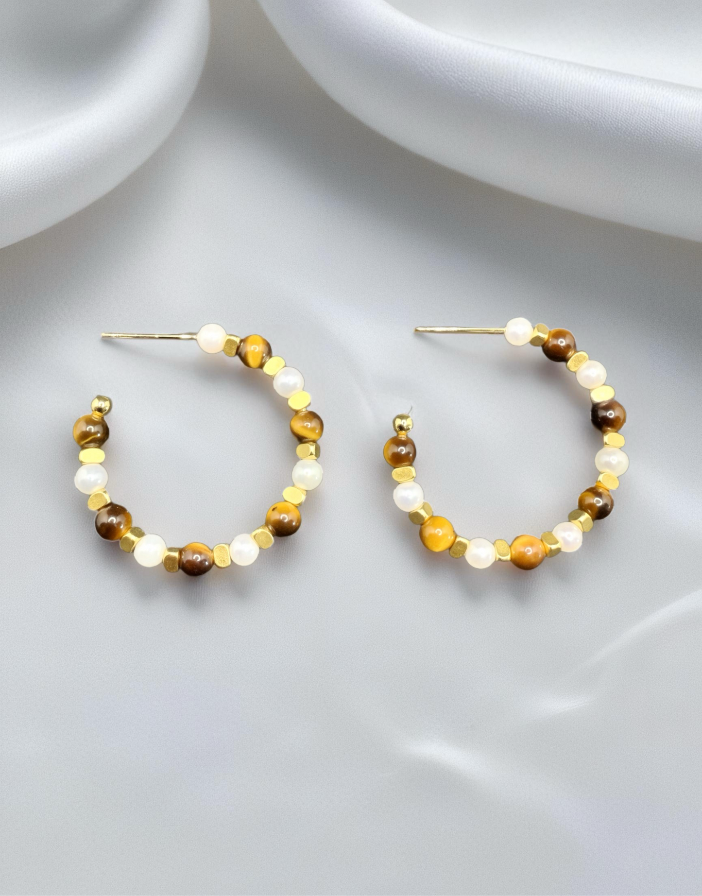 Earthlight Hoop Earrings