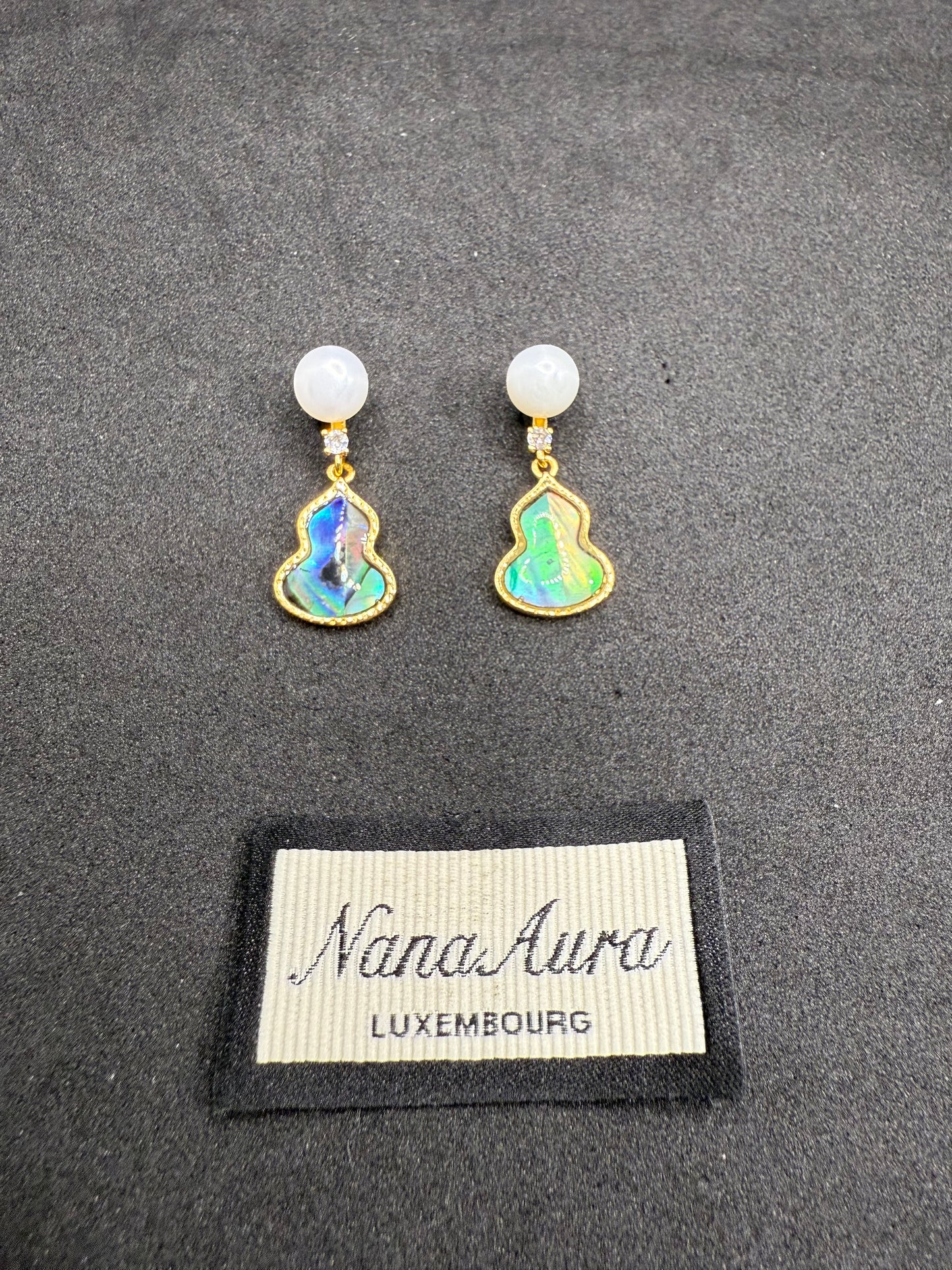 Ocean Gourd Earrings