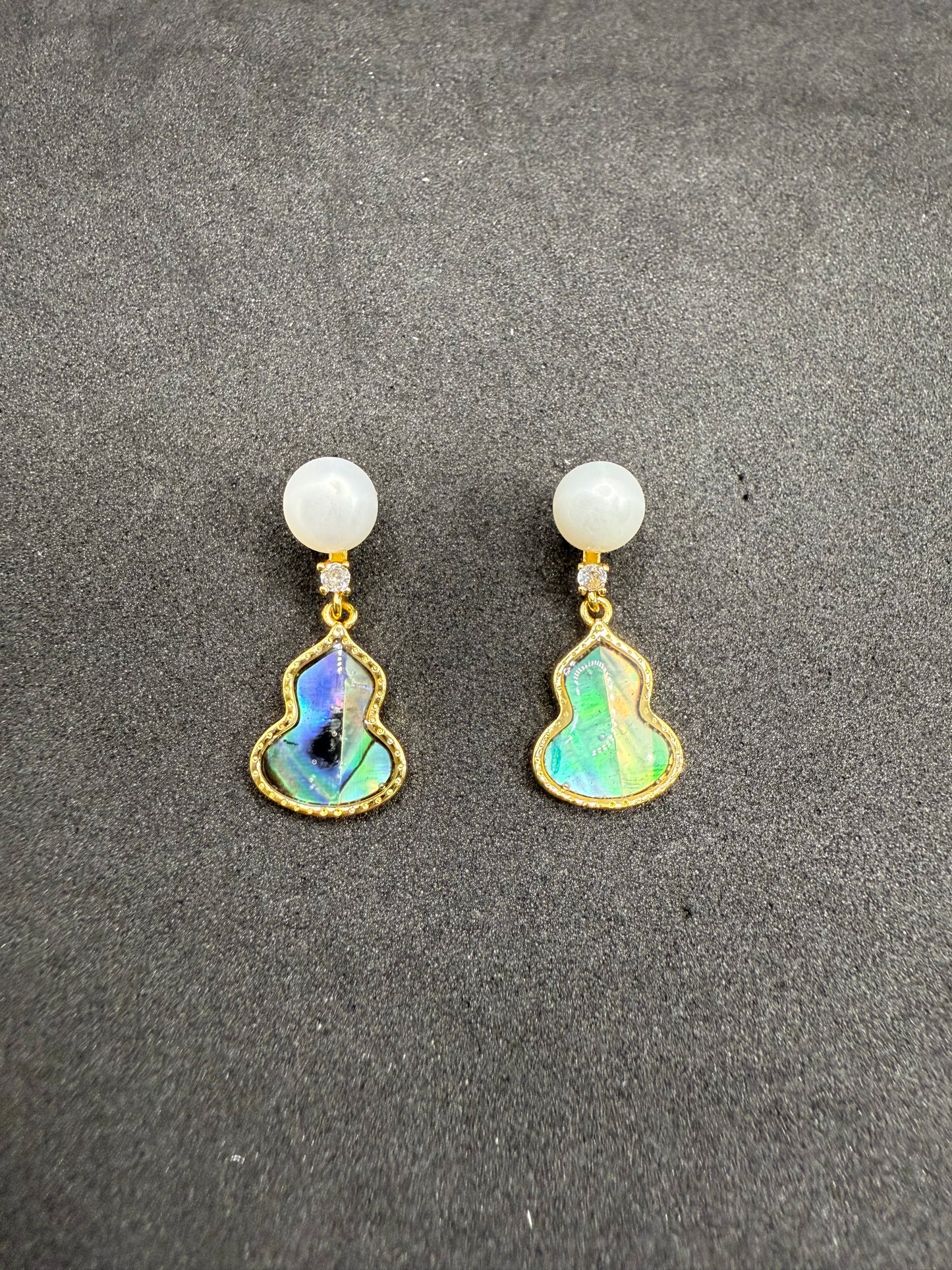 Ocean Gourd Earrings