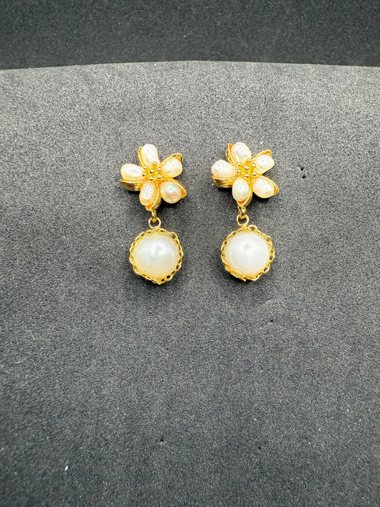 Boucles d'oreilles en perles Blossom