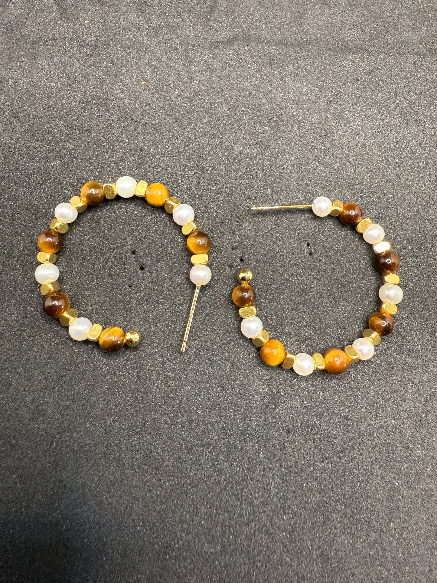 Earthlight Hoop Earrings