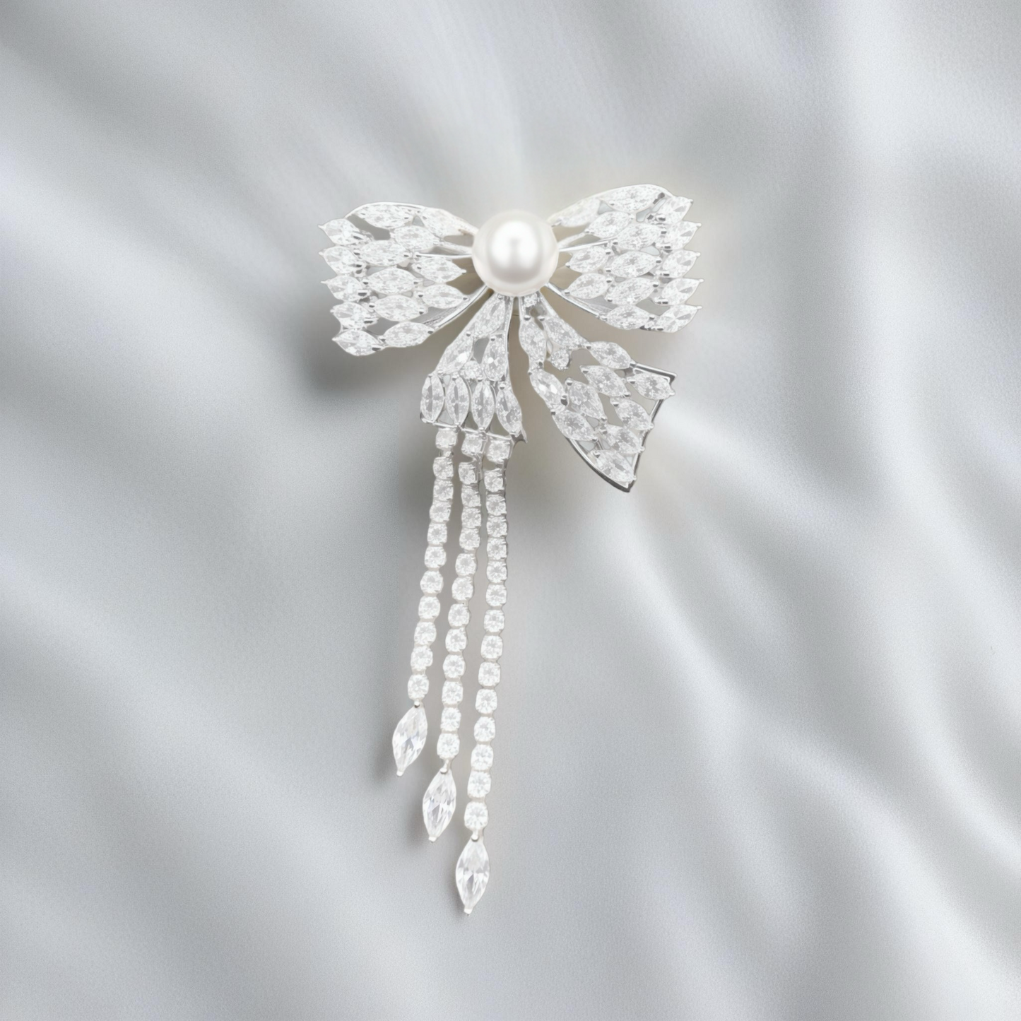 Ethereal Grace Bow Pin