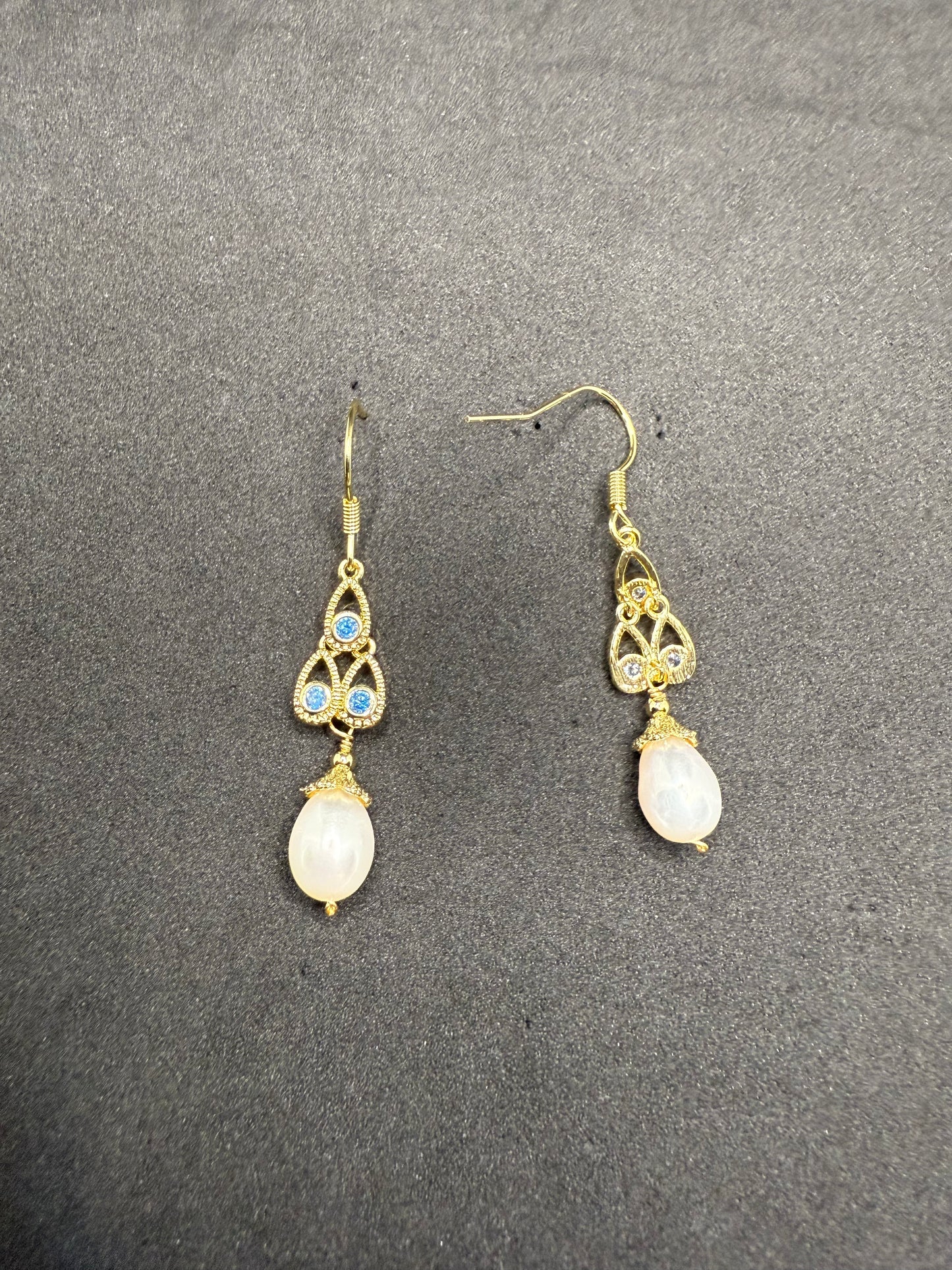 Celeste Drop Hook Earrings