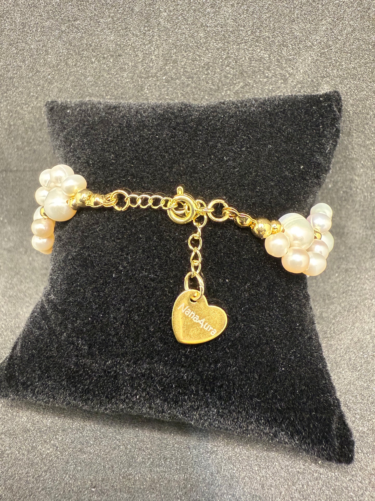 Cat Paw Pearl Bracelet