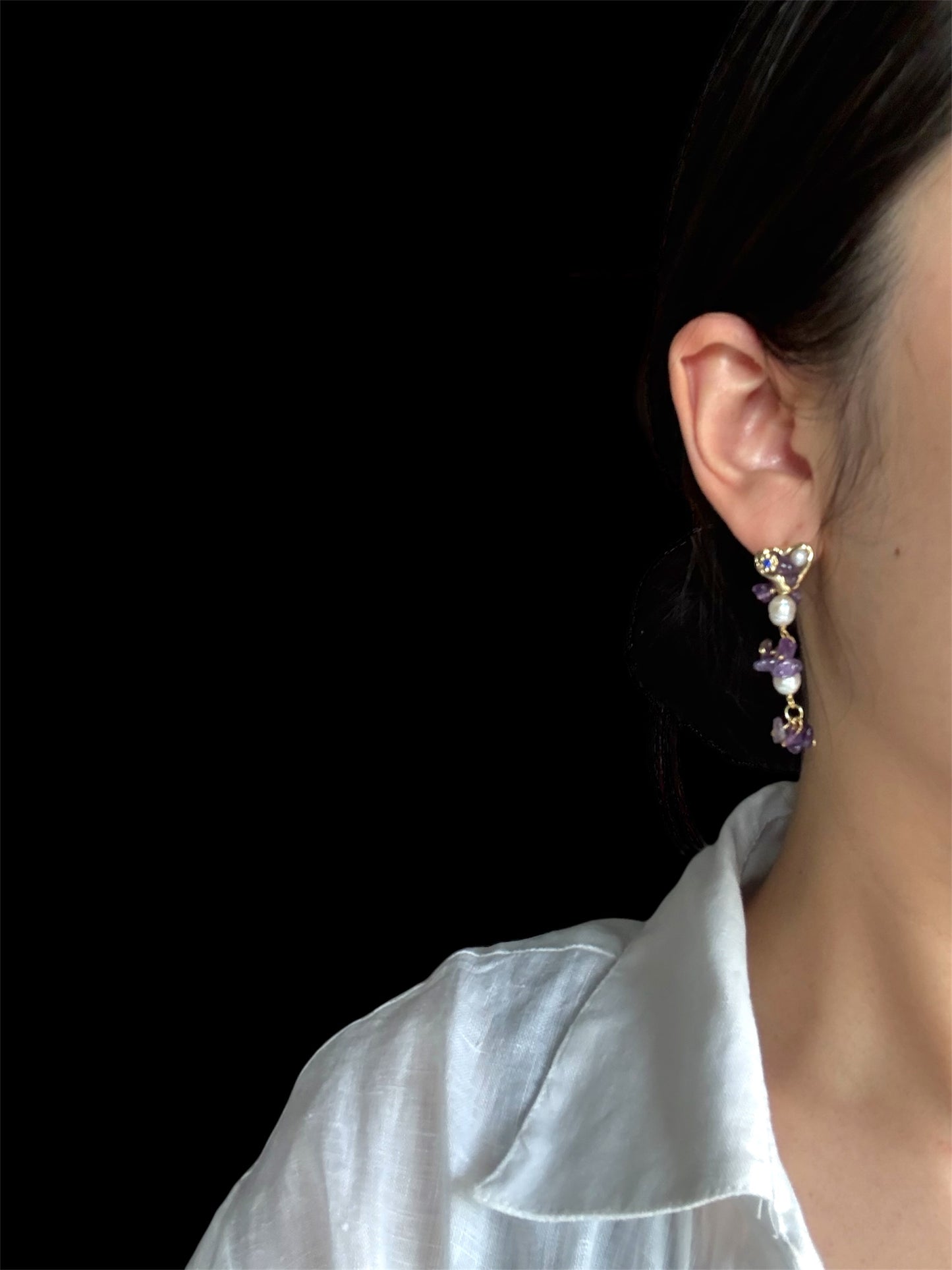 Twilight Amethyst Earrings