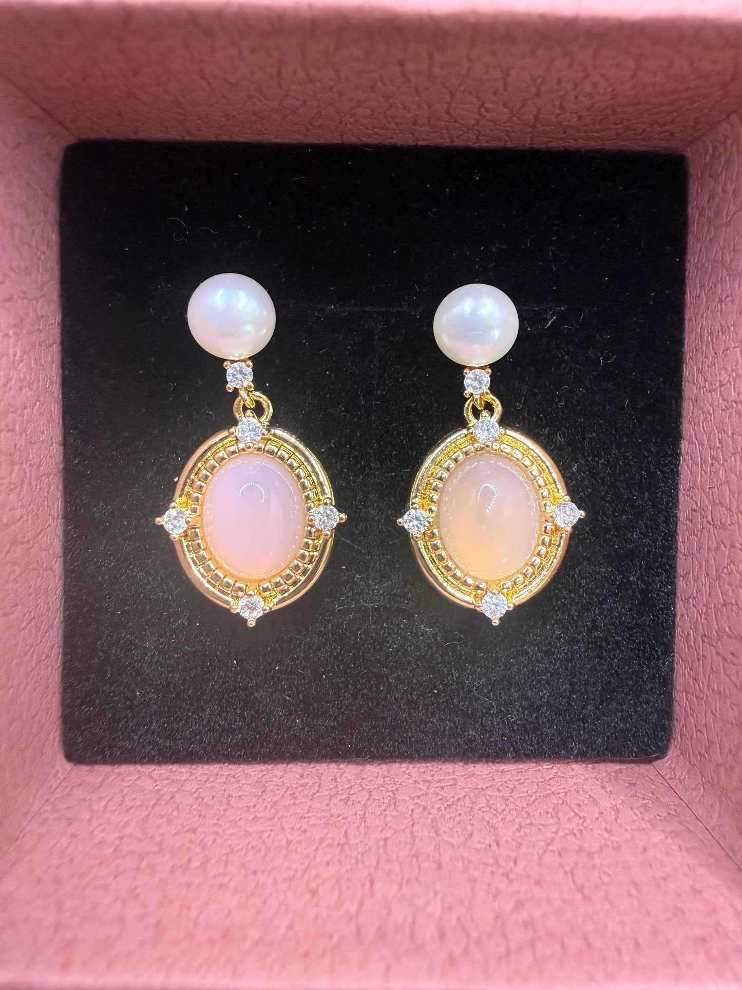 Boucles d'oreilles Agate Elowen