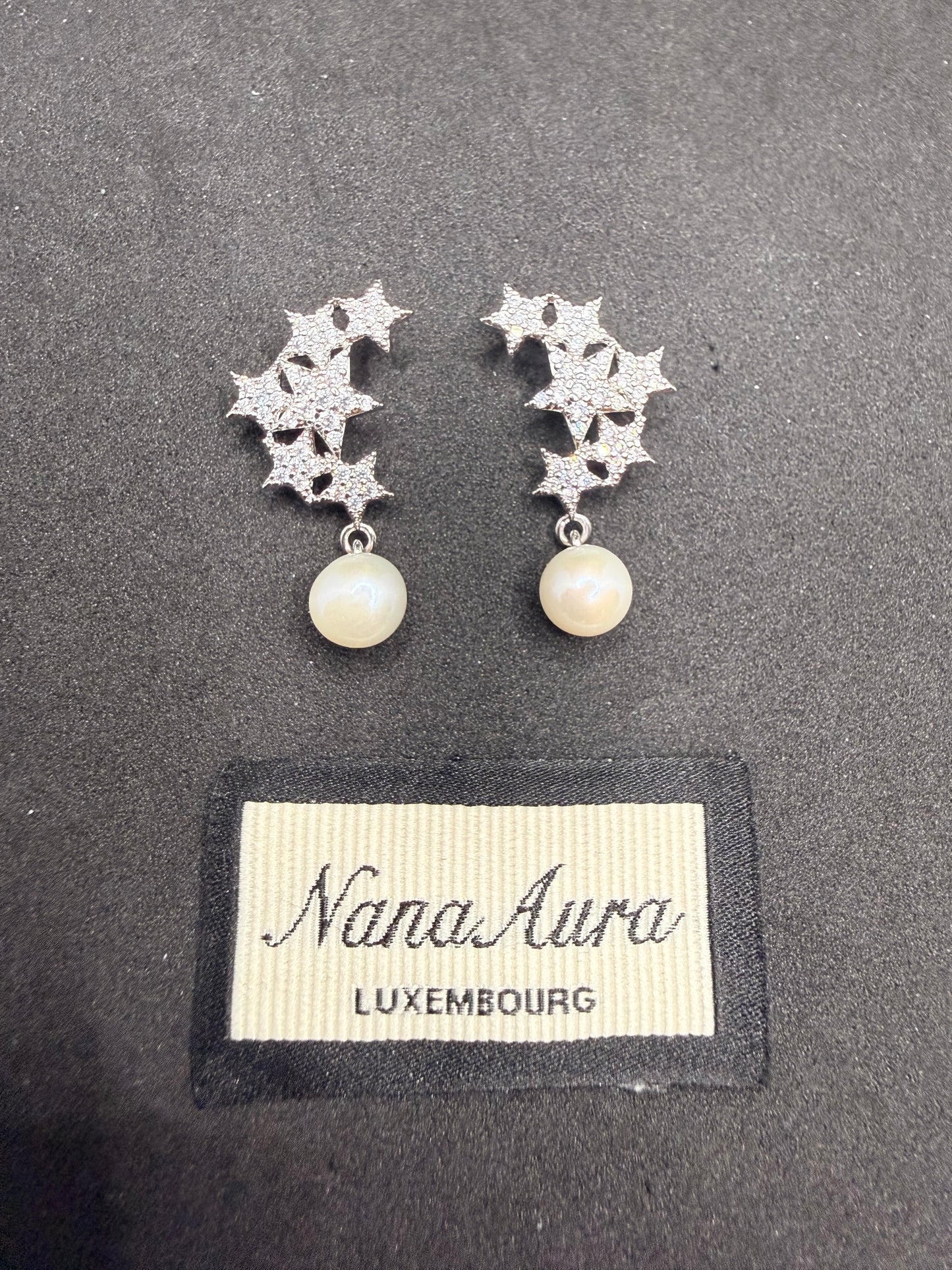 Boucles d'oreilles Lyra perle