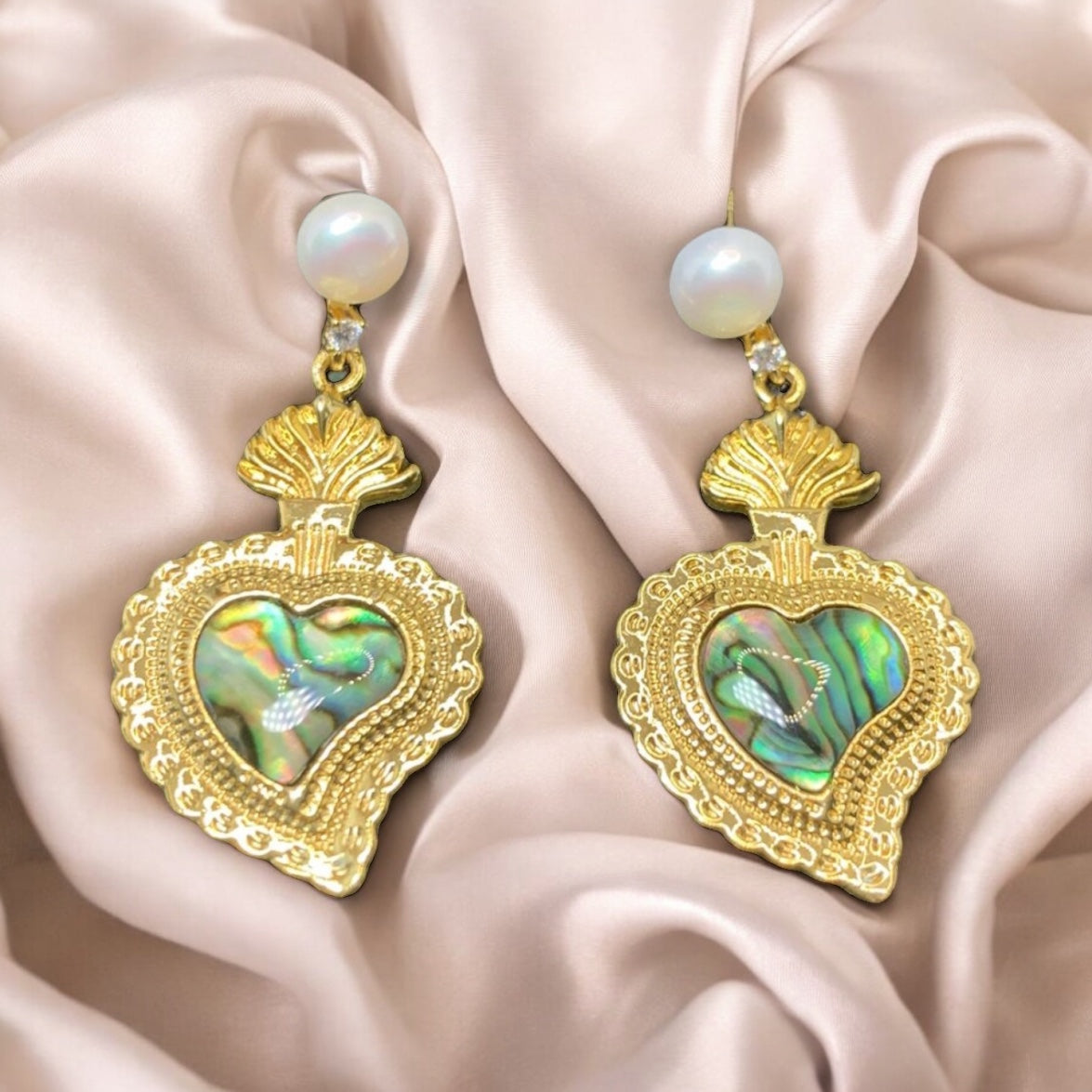 Heart of the Ocean Earring