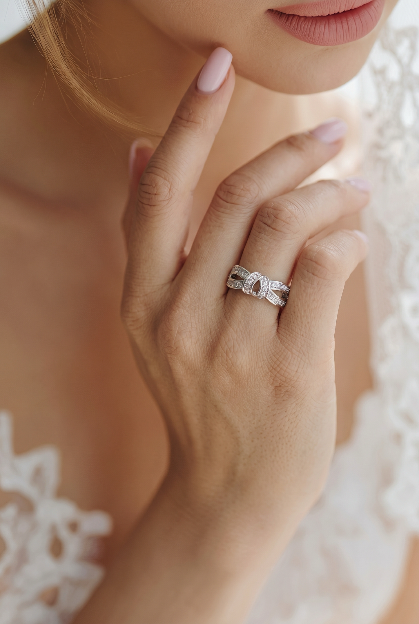 Celeste Knot Ring
