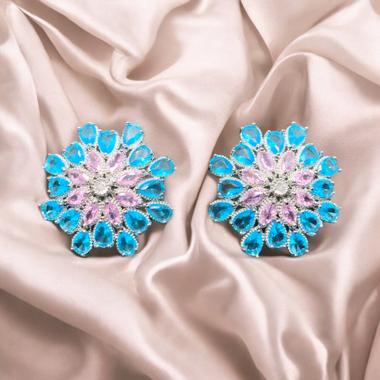 Blossoms of the Azure Dawn Earrings