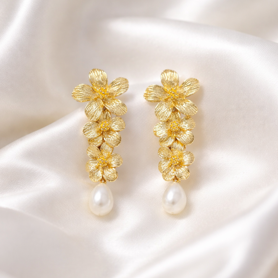 Elowen Floral Earrings