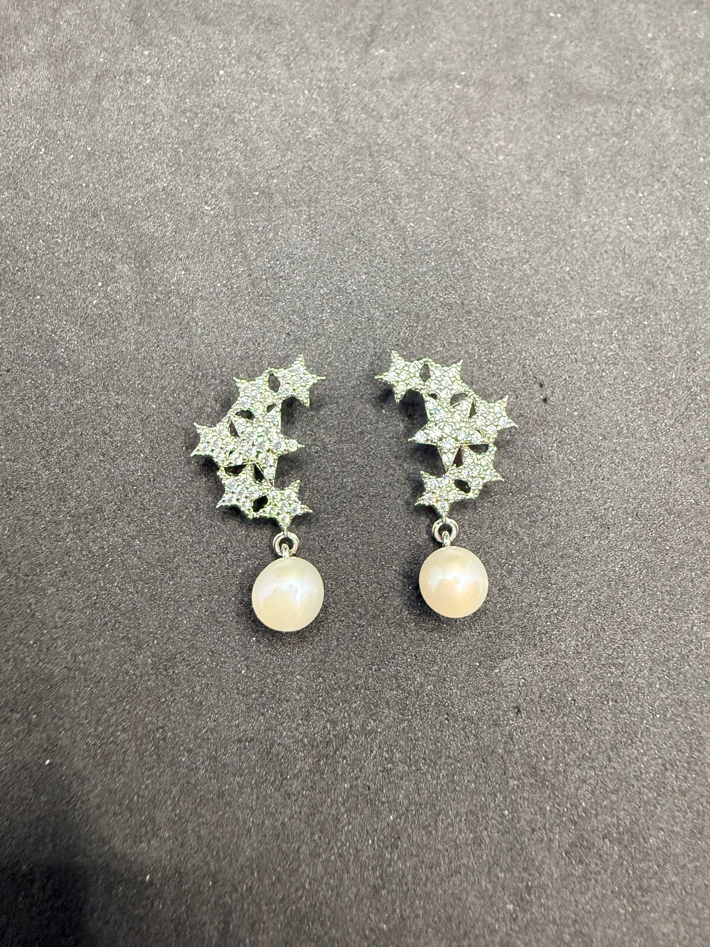 Boucles d'oreilles Lyra perle