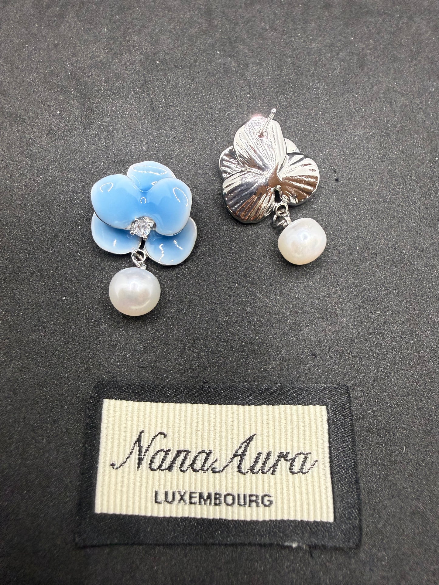 Boucles d'oreilles Ciel Lila