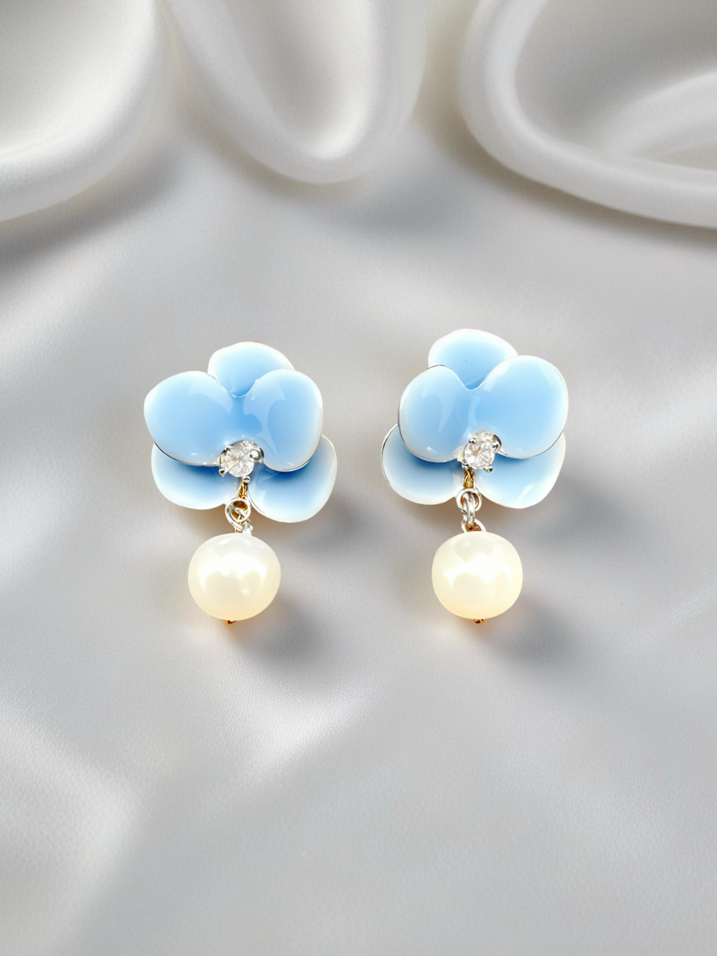 Boucles d'oreilles Ciel Lila