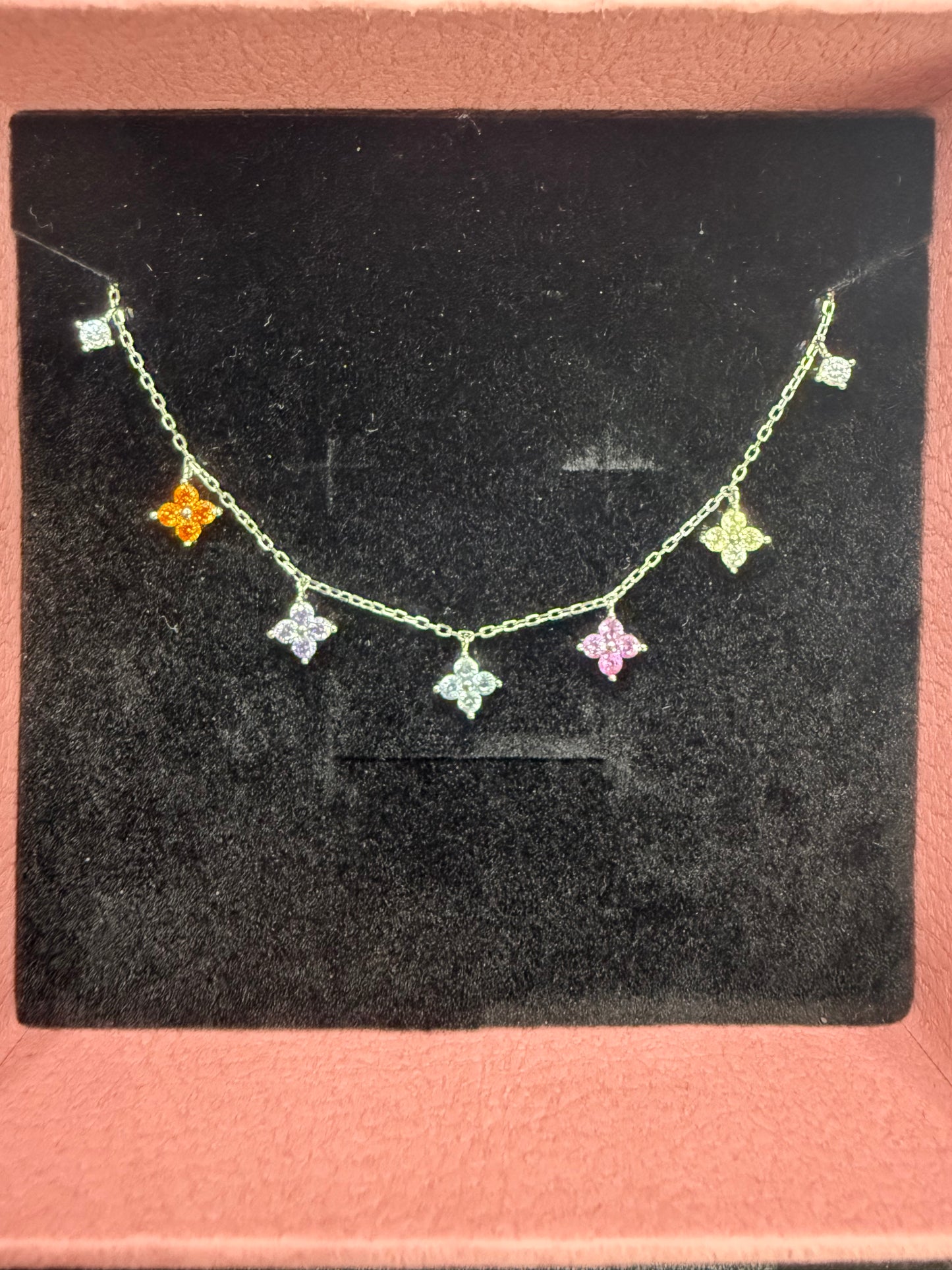 Elowen Rainbow Clover Bracelet