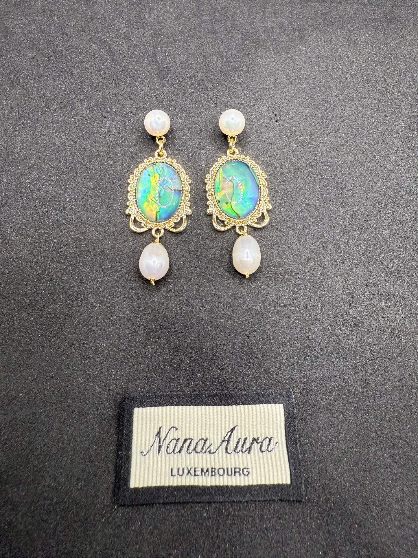 Boucles d'oreilles Ocean Wave