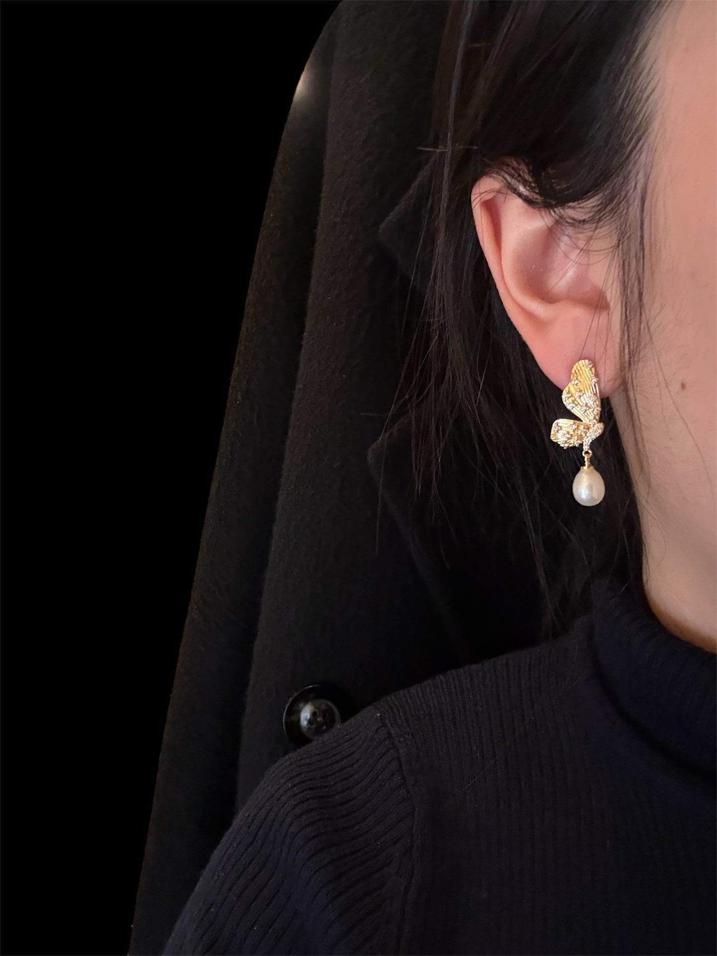 Boucles d'oreilles Papillon Seraphine