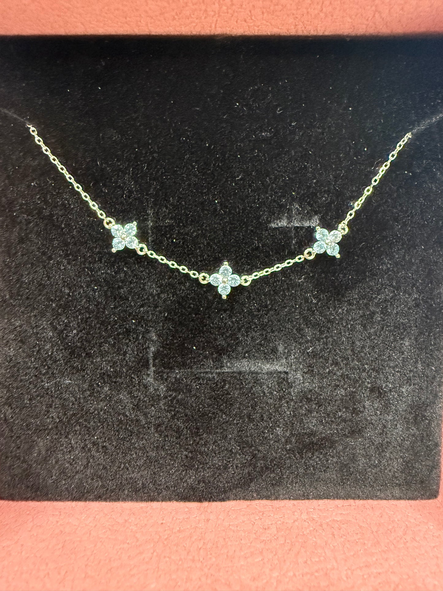 Liora Blue Clover Bracelet