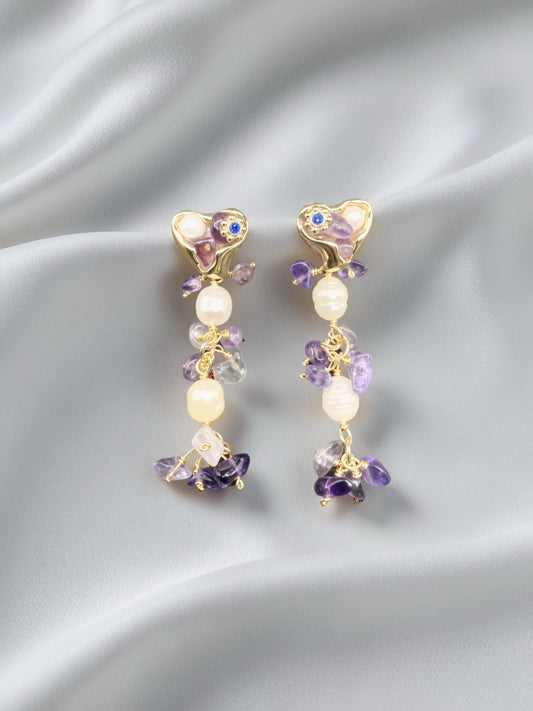 Twilight Amethyst Earrings