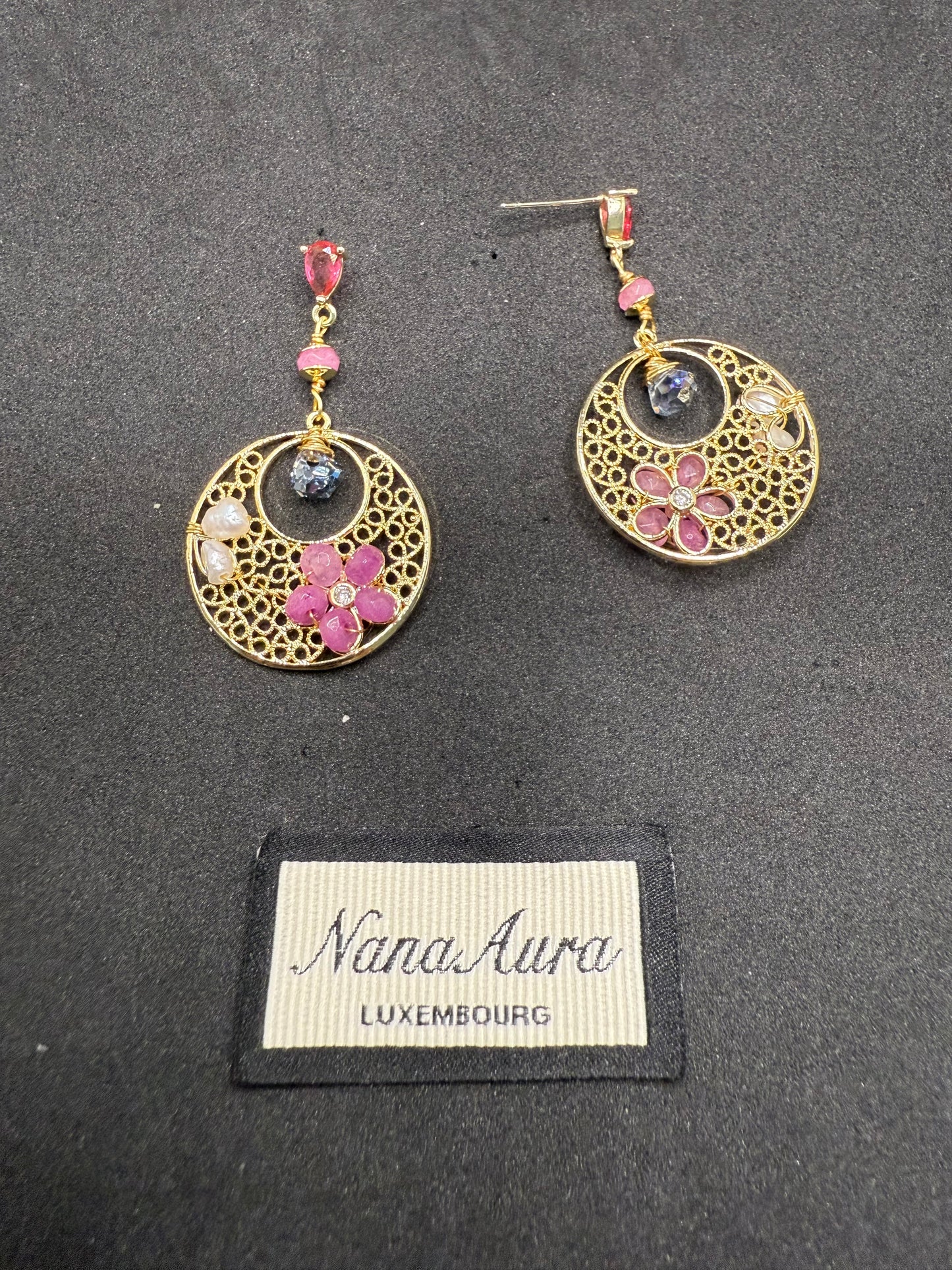 Petal Moon Earrings