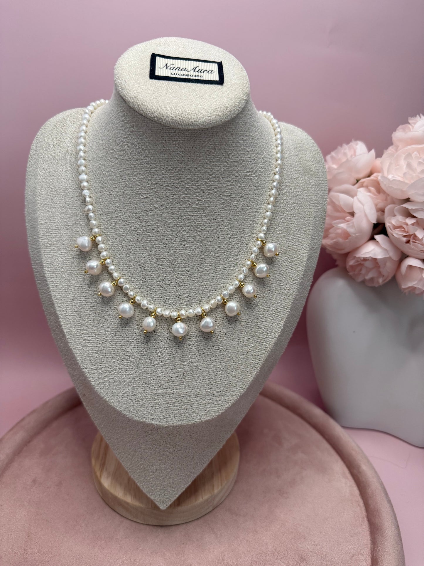 Celeste Cascade Drop Necklace