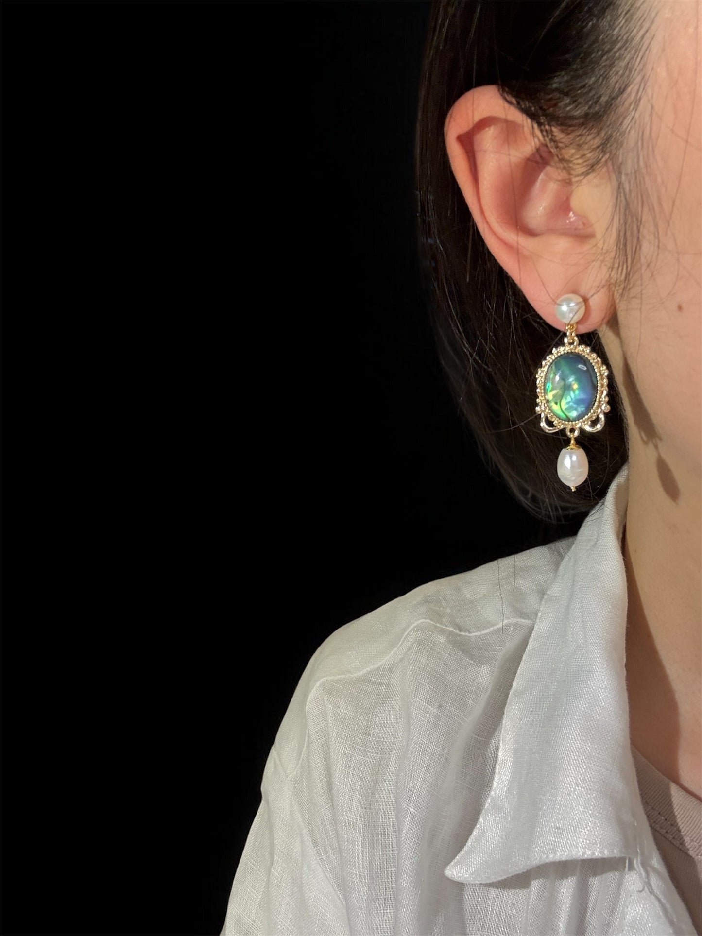 Boucles d'oreilles Ocean Wave