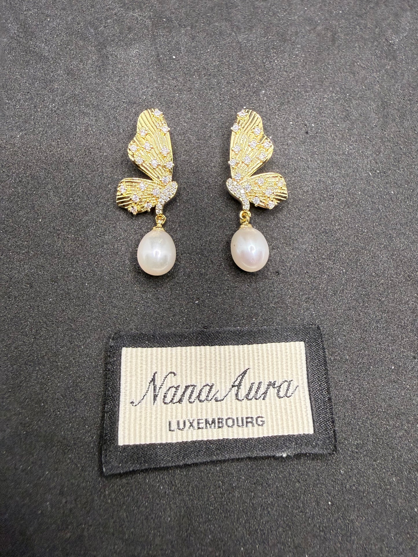Boucles d'oreilles Papillon Seraphine