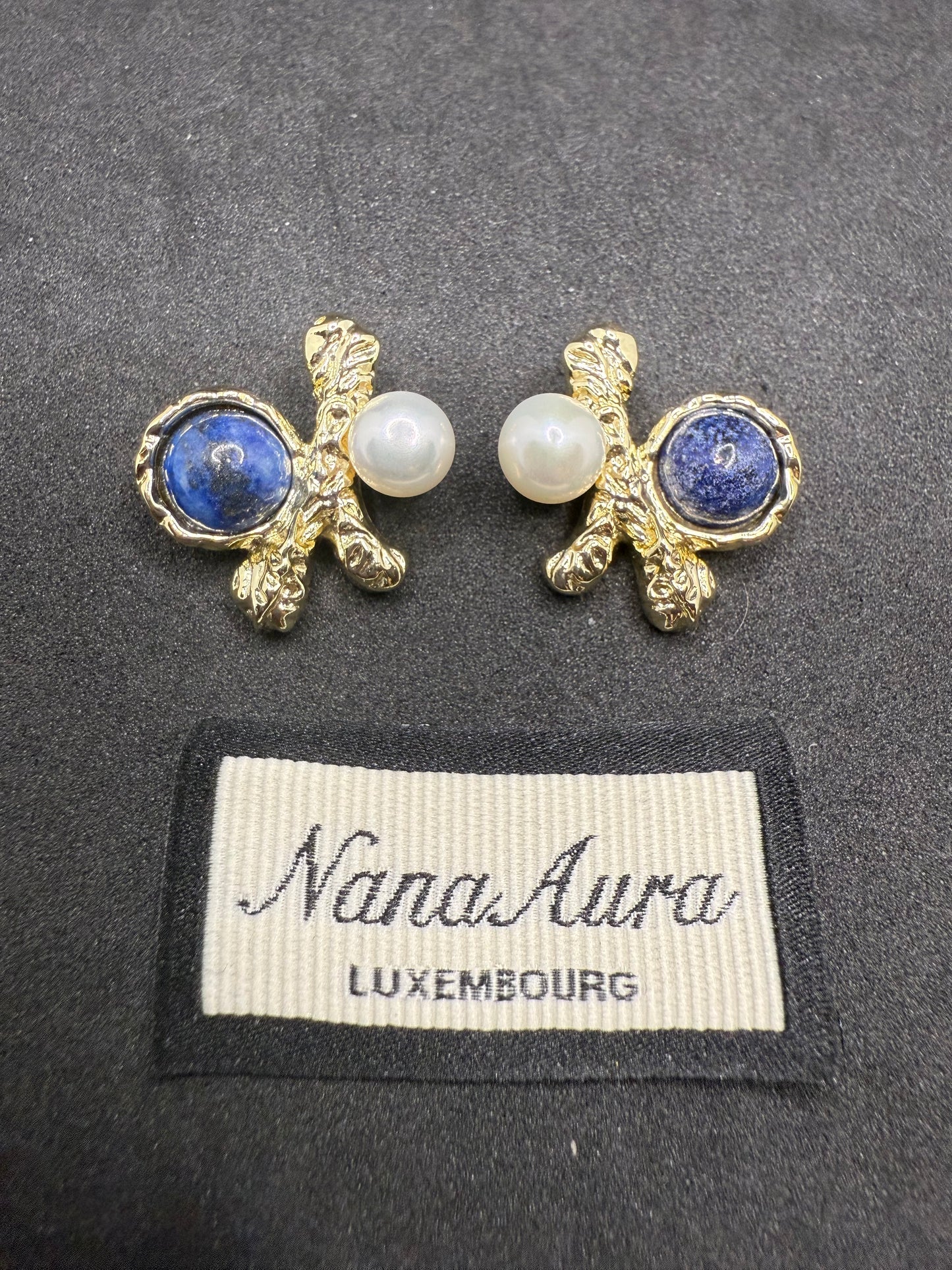 Selene Lapis Earrings