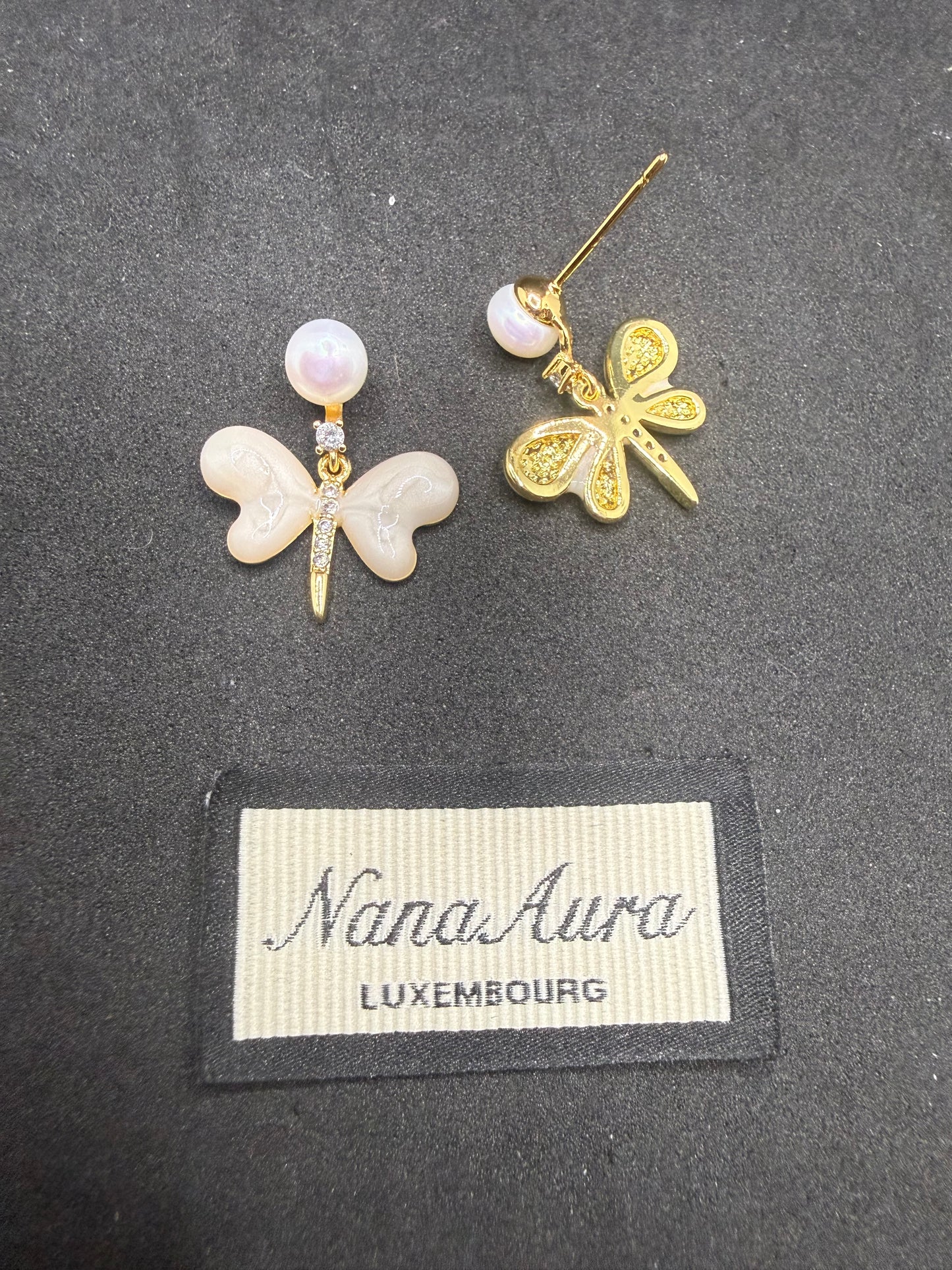 Boucles d'oreilles Libellule Lumière