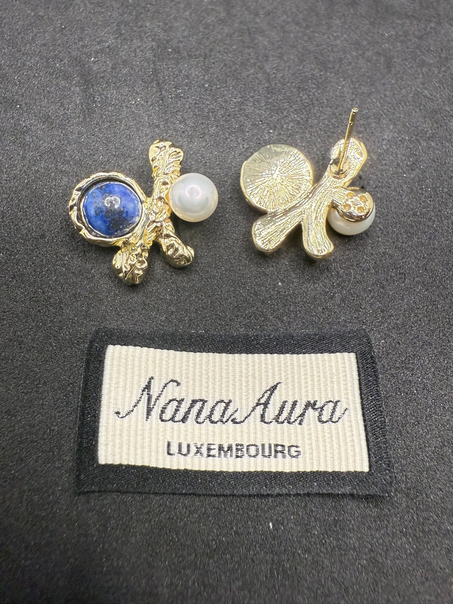 Selene Lapis Earrings