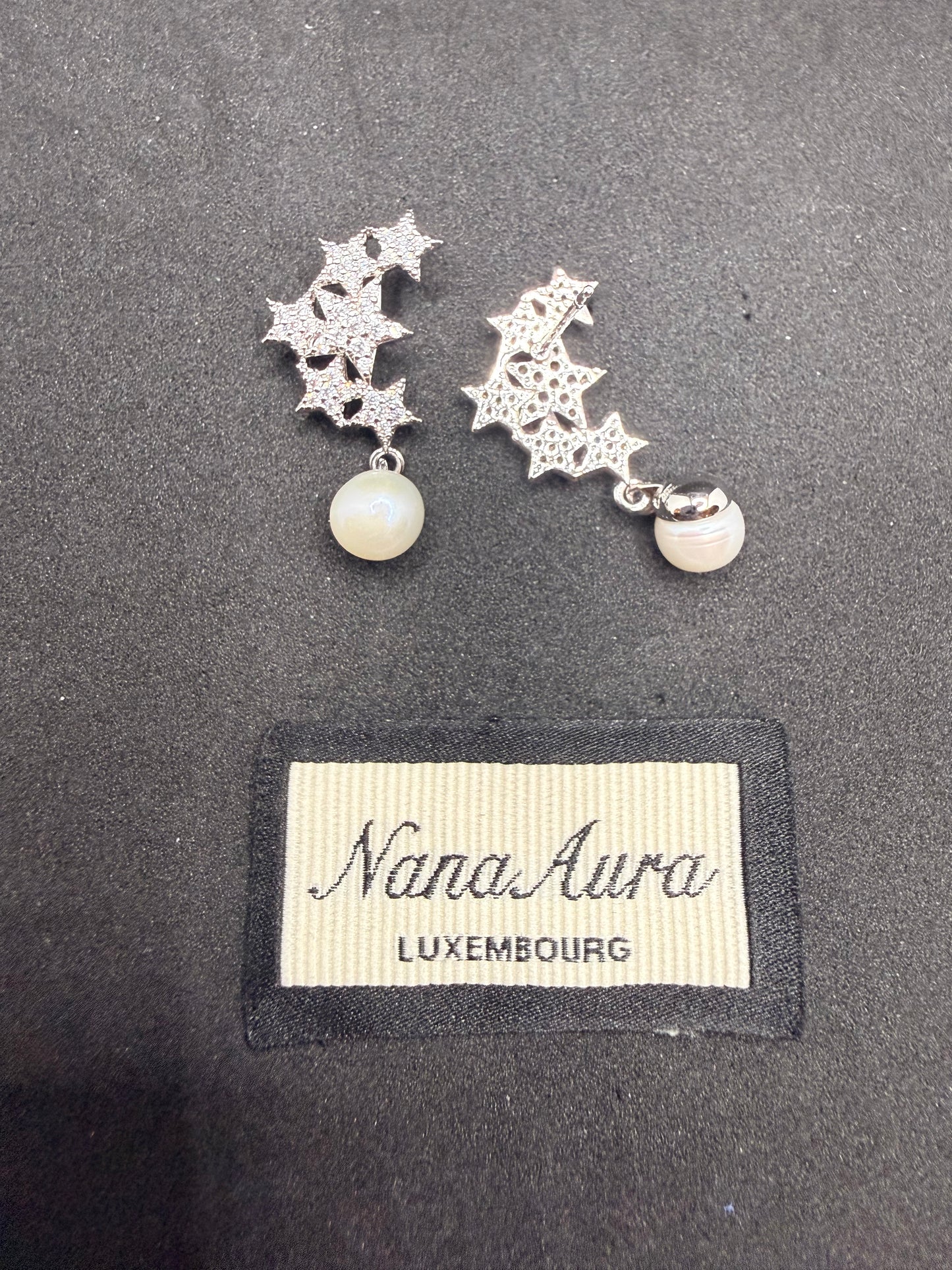 Boucles d'oreilles Lyra perle