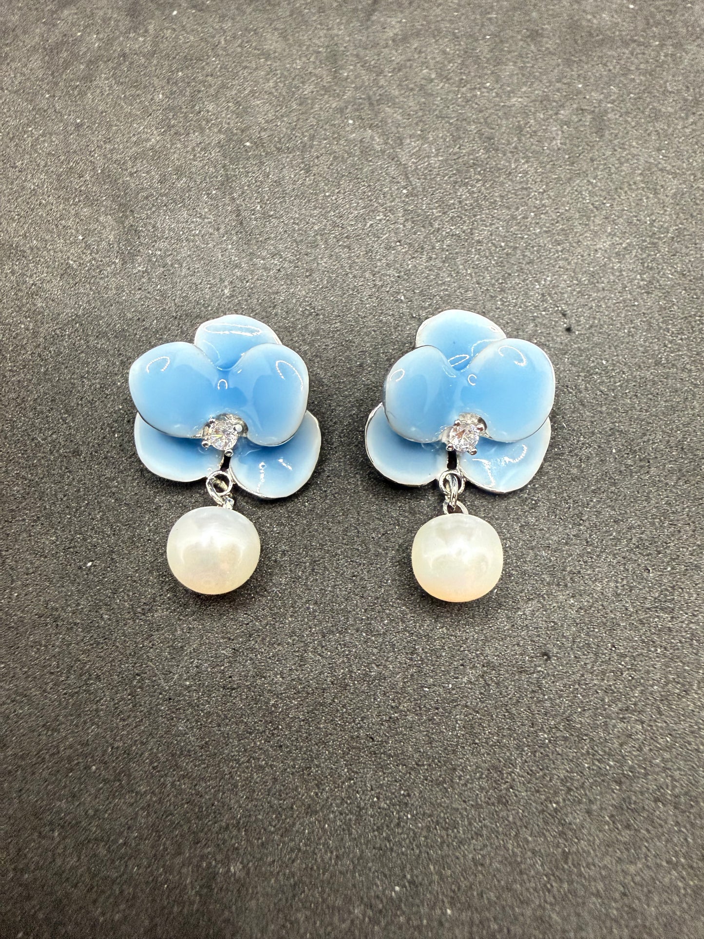 Boucles d'oreilles Ciel Lila