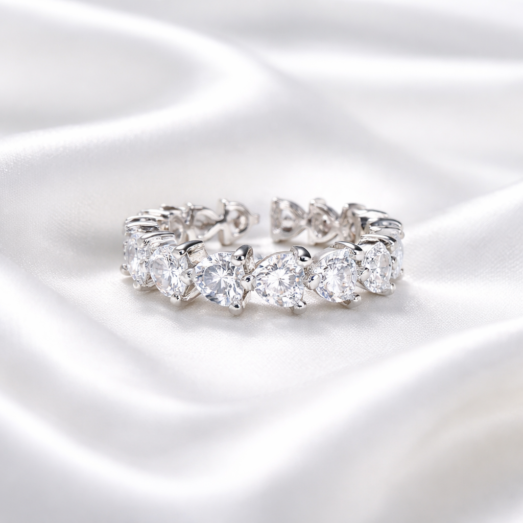 Bague Éternité Cœur