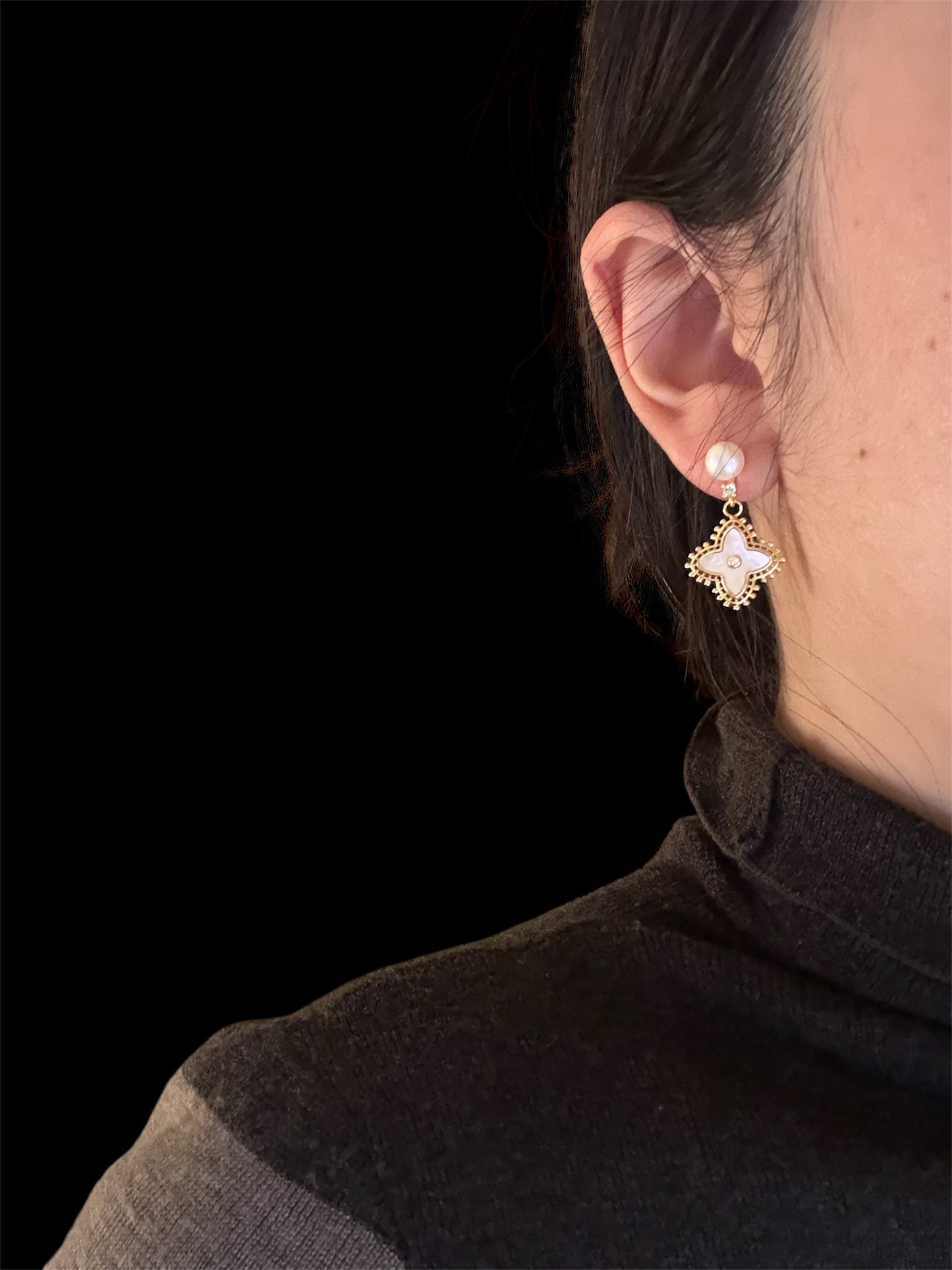 Golden Bloom Earrings