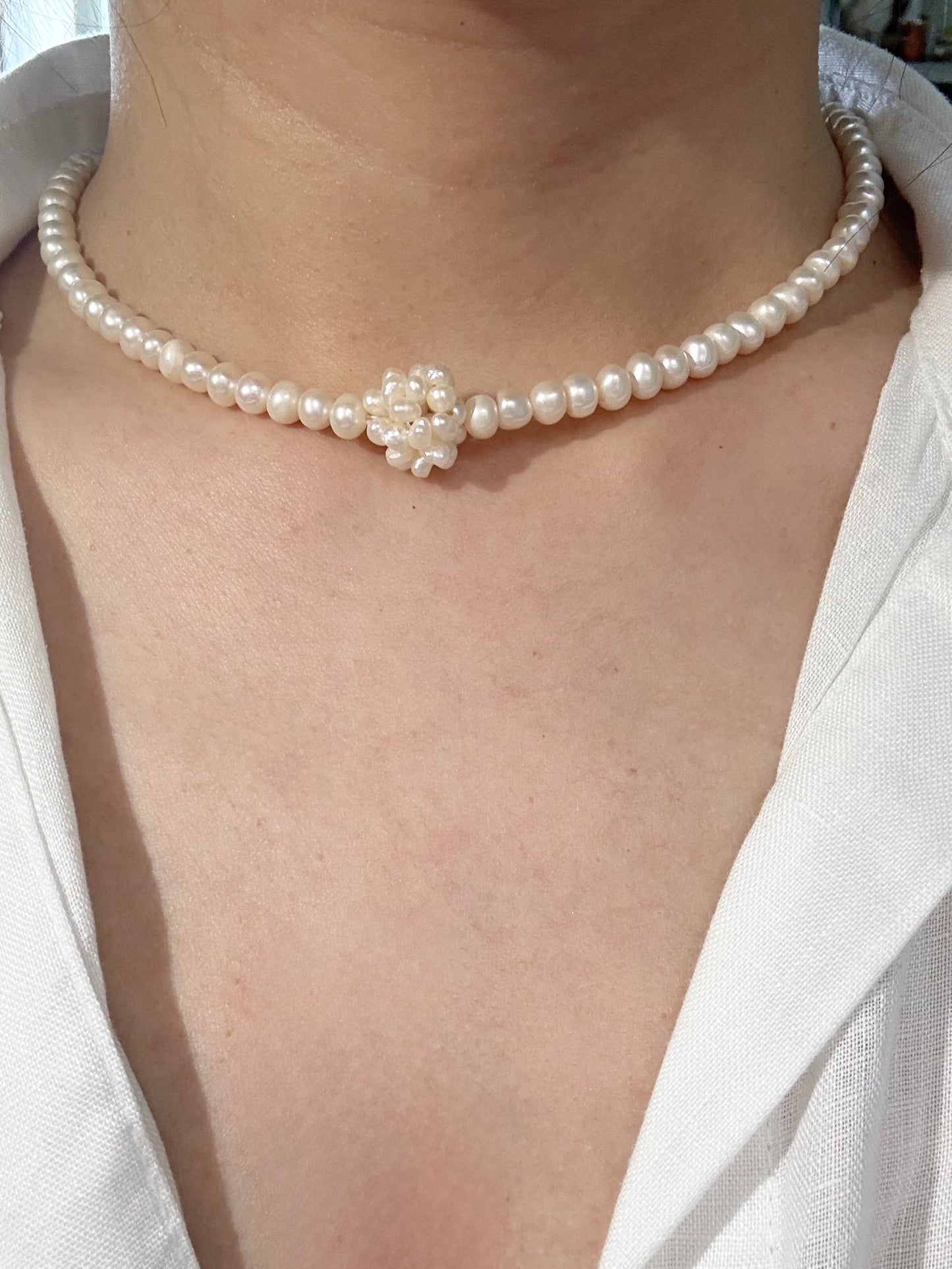Pearl Bloom Necklace