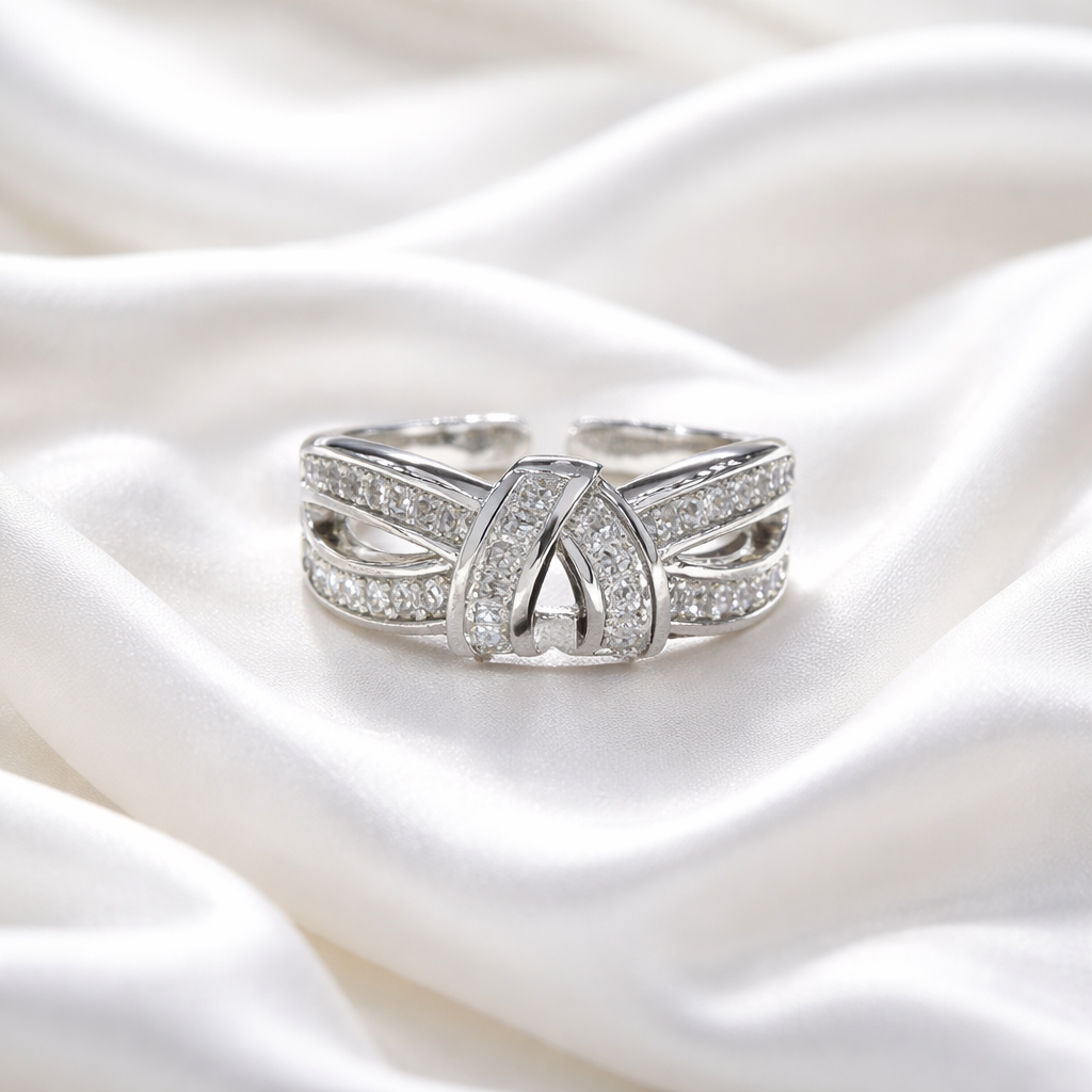 Celeste Knot Ring