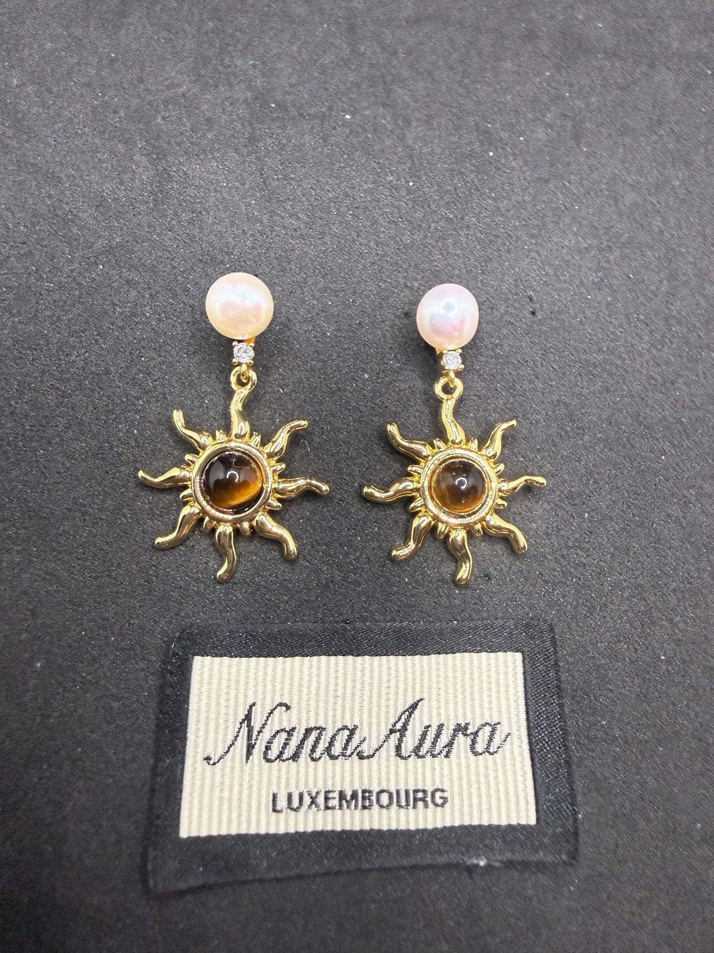 Boucles d'oreilles Solène Soleil