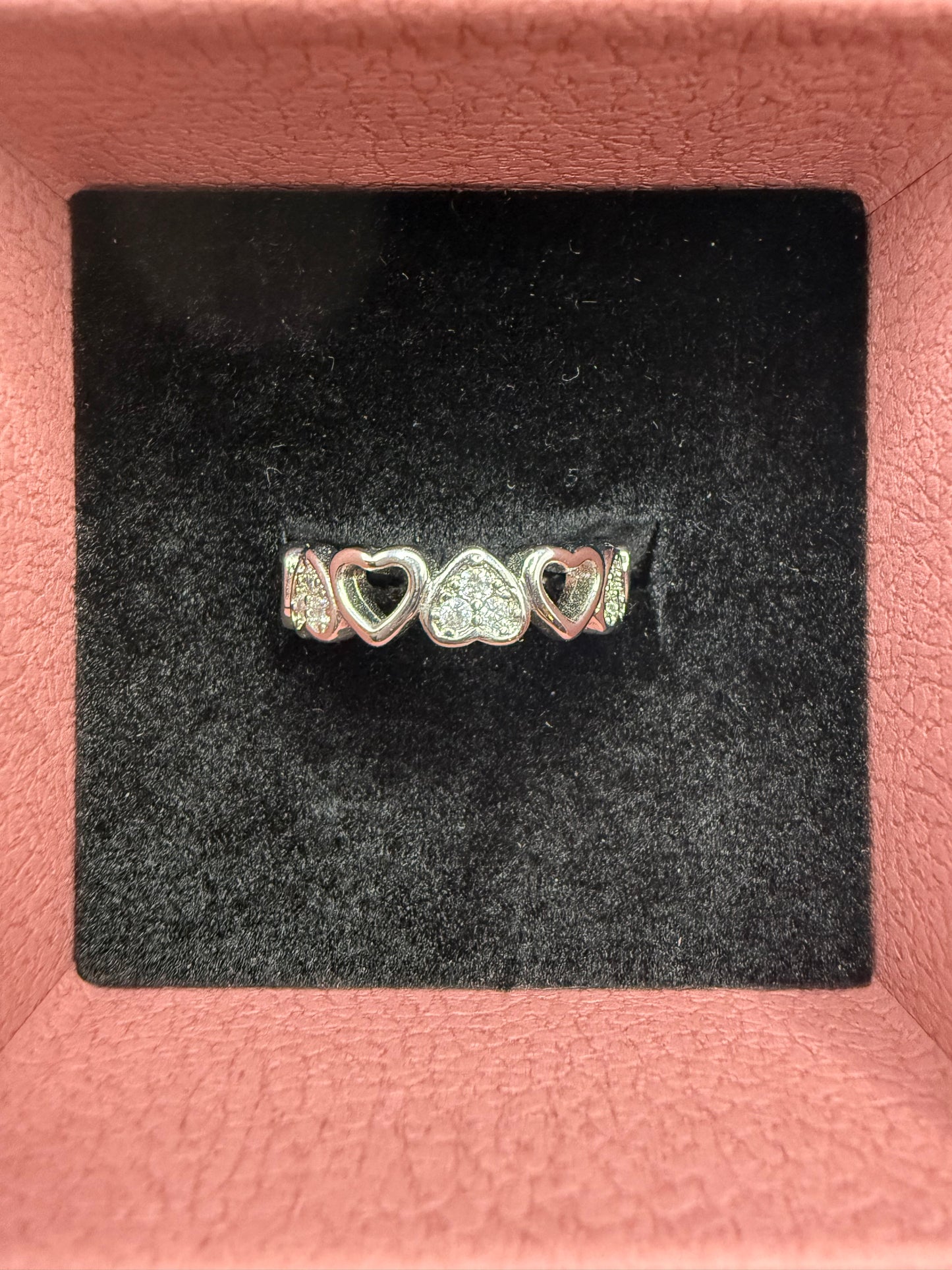 Bague Cœur Entrelacé