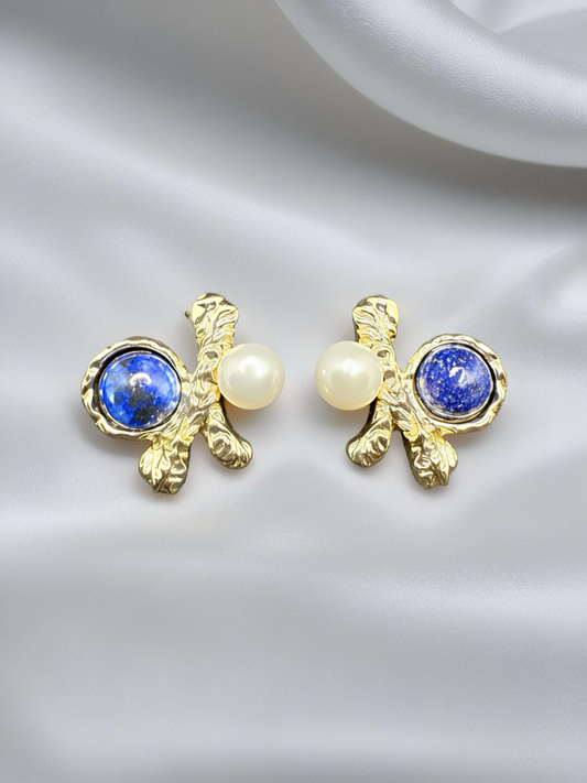 Selene Lapis Earrings